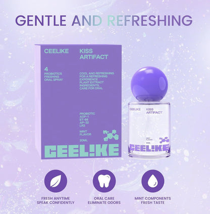 CEELIKE Probiotic Oral Spray | Sugar-Free 20ml Mist for Fresh Breath & Daily Oral Care On-the-Go