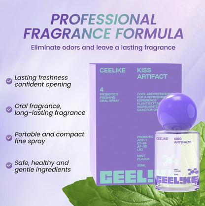 CEELIKE Probiotic Oral Spray | Sugar-Free 20ml Mist for Fresh Breath & Daily Oral Care On-the-Go